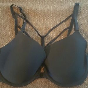 Victoria's Secret lightly lined demi w/front close